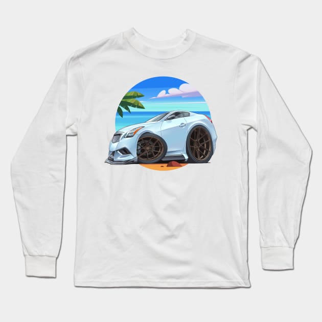 Summer Vacation at beach Long Sleeve T-Shirt by Aiqkids Design